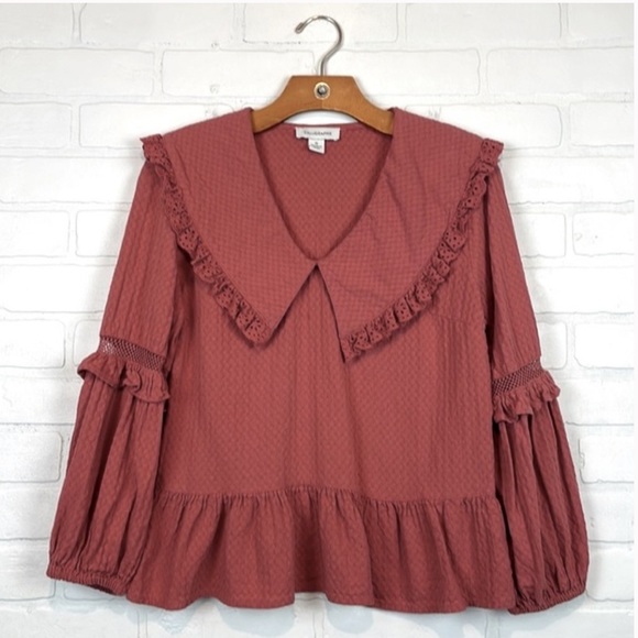 Calligraphie Tops - Calligraphie Boho Peasant Blouse